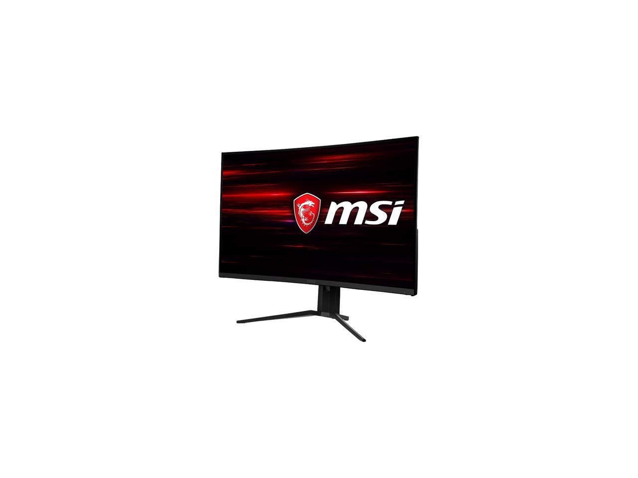 MSI Optix MAG322CR 32" (Actual size 31.5") Full HD 1920 x 1080 1ms (MPRT) 180Hz 2 x HDMI, DisplayPort, USB Type-C, USB Hub AMD FreeSync Frameless Anti-Glare LED Backlit Curved Gaming Monitor