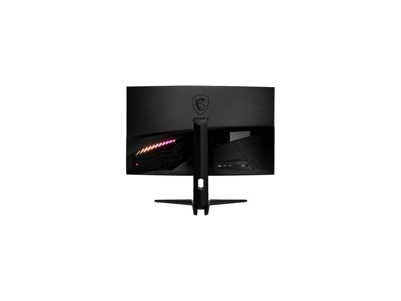 MSI Optix MAG322CR 32" (Actual size 31.5") Full HD 1920 x 1080 1ms (MPRT) 180Hz 2 x HDMI, DisplayPort, USB Type-C, USB Hub AMD FreeSync Frameless Anti-Glare LED Backlit Curved Gaming Monitor