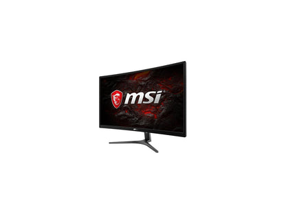 MSI OPTIX G241VC 24" (Actual size 23.6") Full HD 1920 x 1080 1ms 75Hz VGA HDMI AMD FreeSync Anti-Glare Backlit LED Curved Gaming Monitor