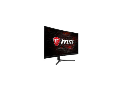 MSI OPTIX G241VC 24" (Actual size 23.6") Full HD 1920 x 1080 1ms 75Hz VGA HDMI AMD FreeSync Anti-Glare Backlit LED Curved Gaming Monitor