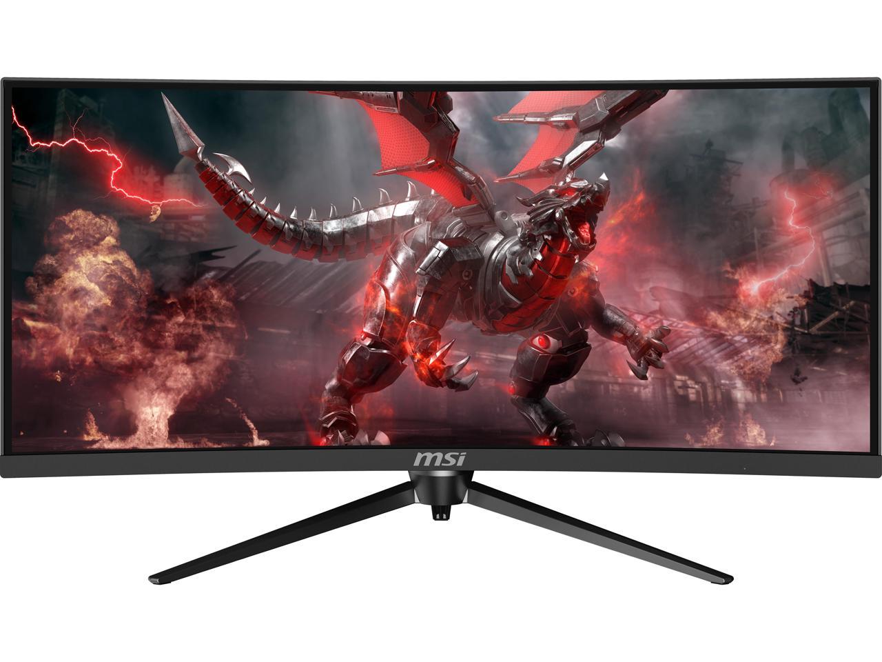 MSI Optix MAG301CR 30" WFHD 2560 x 1080 1ms 200Hz 21:9 2x HDMI, DisplayPort, USB Type-C 3.2 USB Hub AMD FreeSync Backlit LED Curved Gaming Monitor