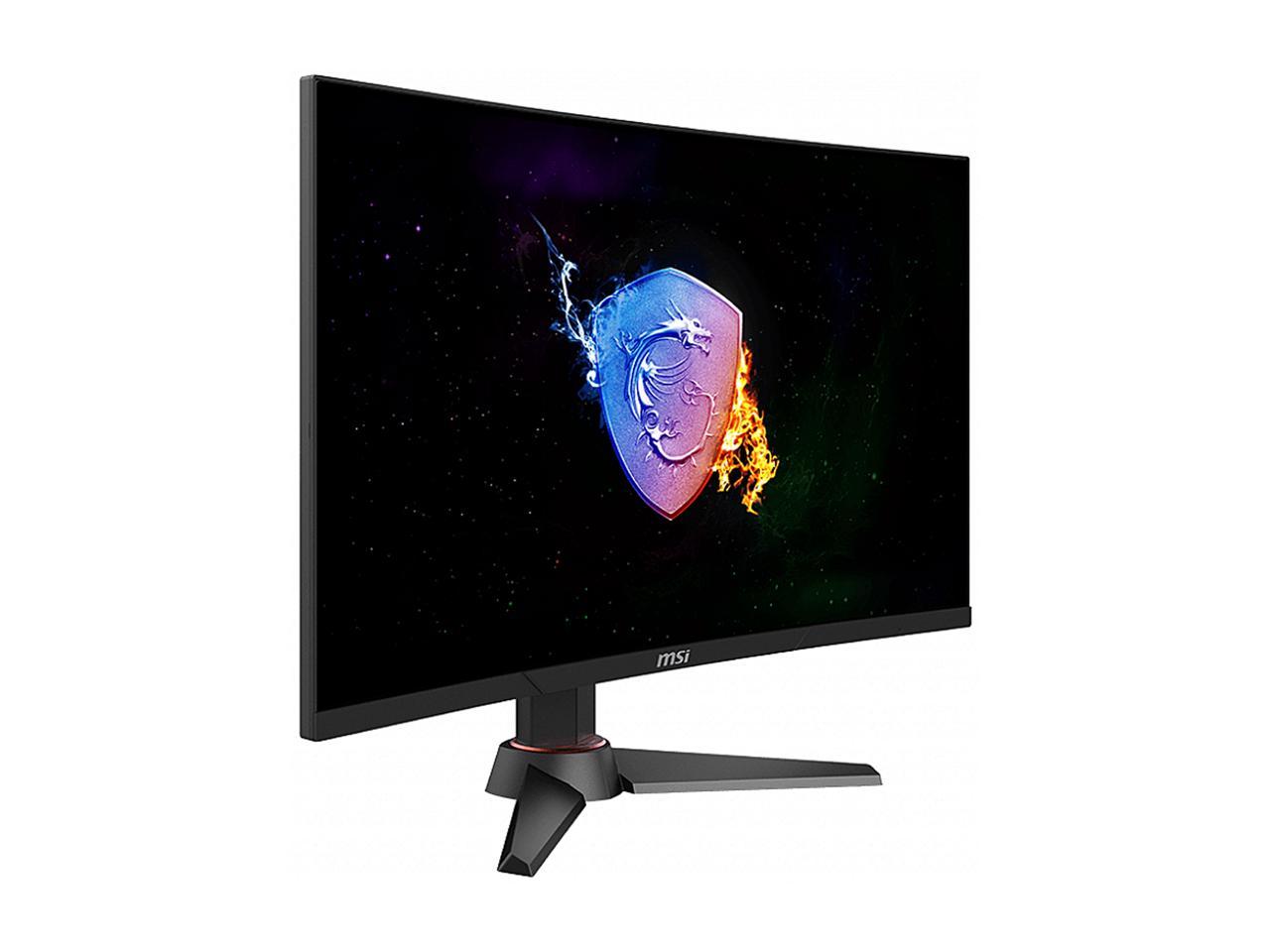 MSI Optix MAG270VC2 27" Full HD 1920 x 1080 1ms (MPRT) 165 Hz HDMI, DisplayPort FreeSync (AMD Adaptive Sync) Curved Gaming Monitor