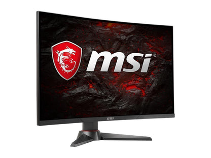 MSI Optix MAG240CR 24" Full HD 1920 x 1080 1ms (MPRT) 144Hz HDMI, DisplayPort FreeSync (AMD Adaptive Sync) Curved Gaming Monitor