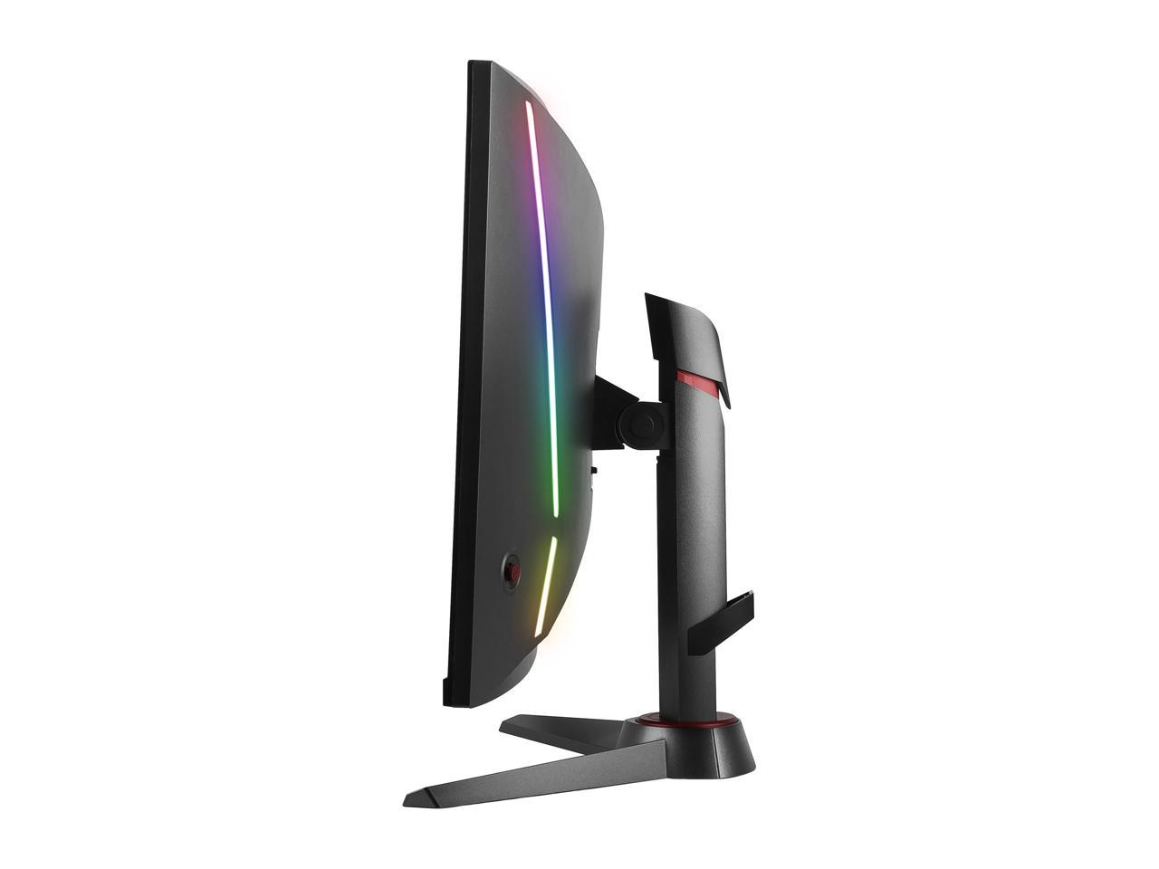 MSI Optix MAG240CR 24" Full HD 1920 x 1080 1ms (MPRT) 144Hz HDMI, DisplayPort FreeSync (AMD Adaptive Sync) Curved Gaming Monitor