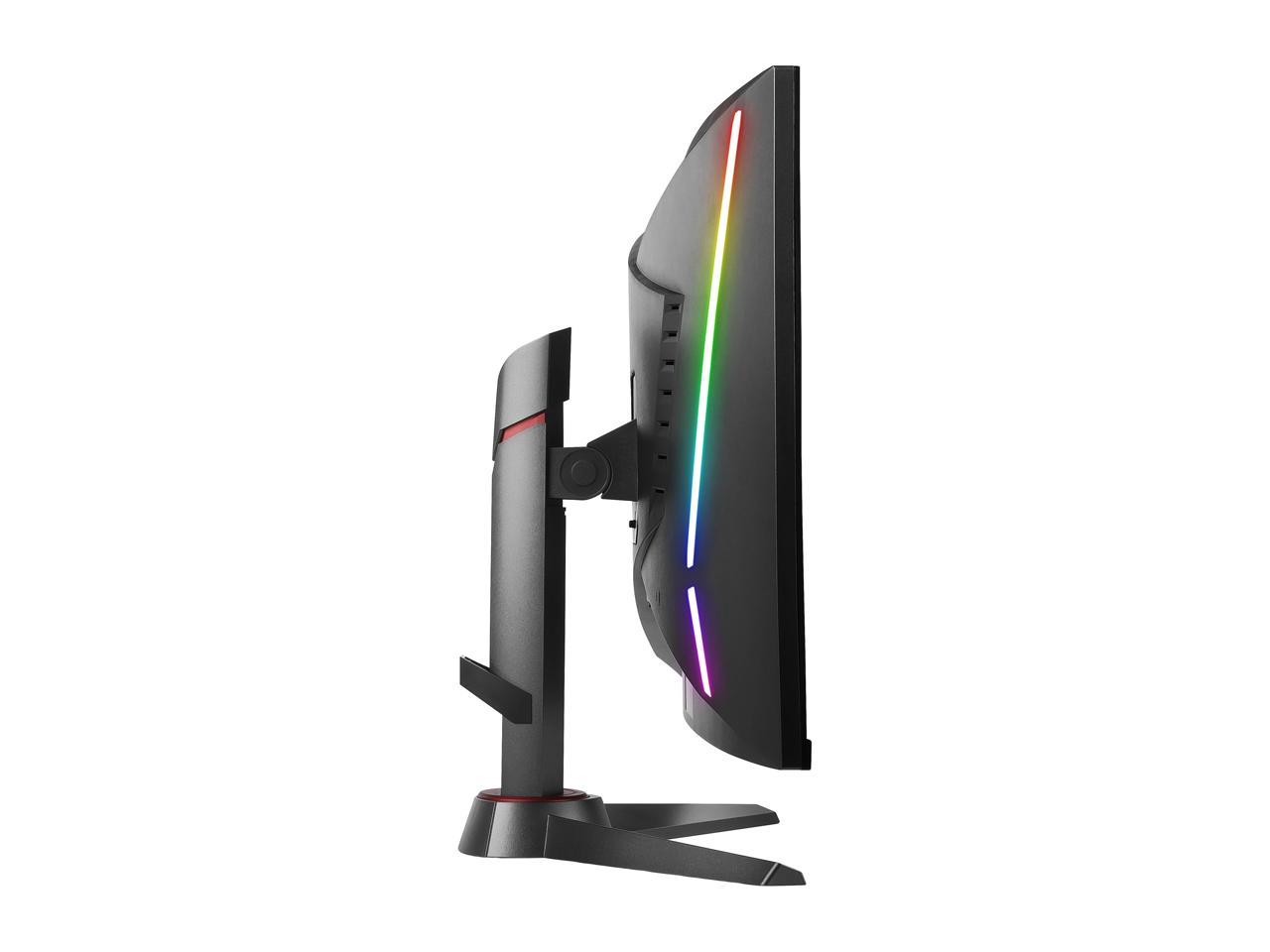 MSI Optix MAG240CR 24" Full HD 1920 x 1080 1ms (MPRT) 144Hz HDMI, DisplayPort FreeSync (AMD Adaptive Sync) Curved Gaming Monitor