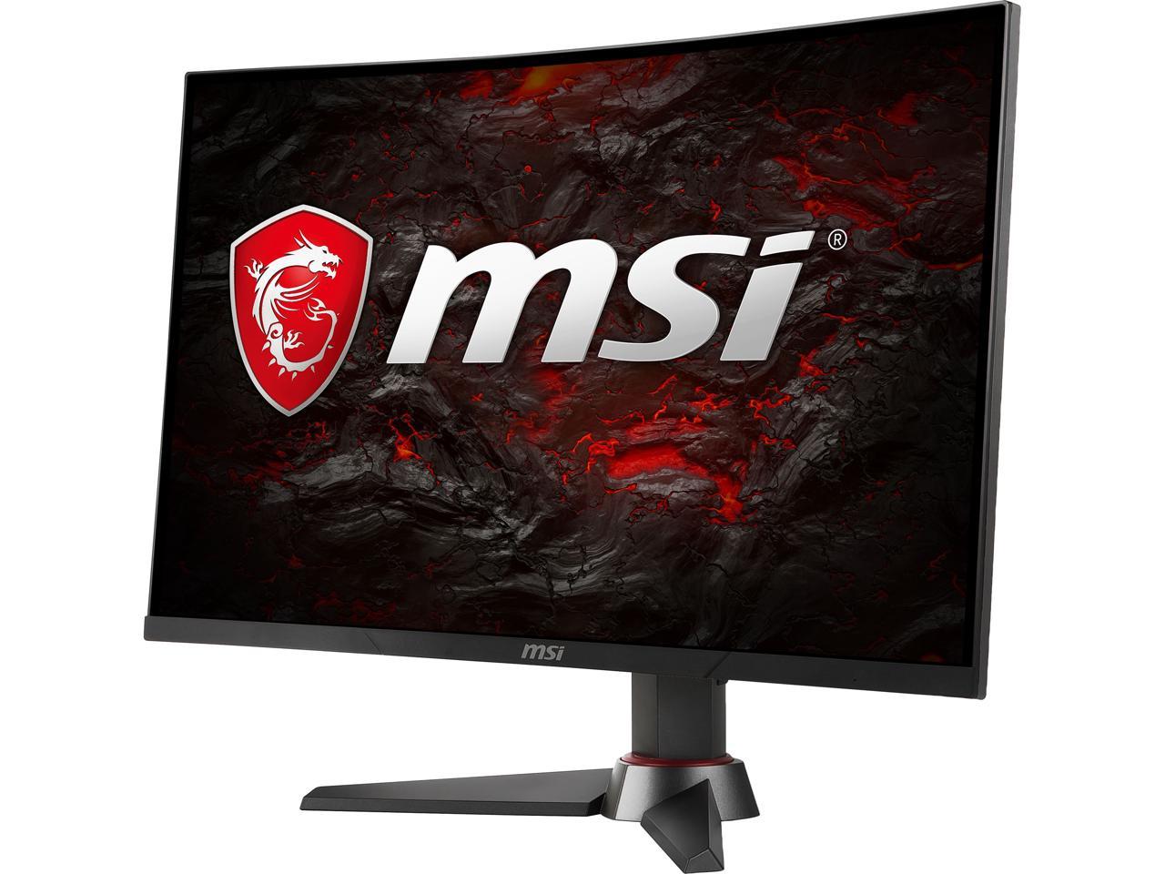 MSI Optix MAG240CR 24" Full HD 1920 x 1080 1ms (MPRT) 144Hz HDMI, DisplayPort FreeSync (AMD Adaptive Sync) Curved Gaming Monitor