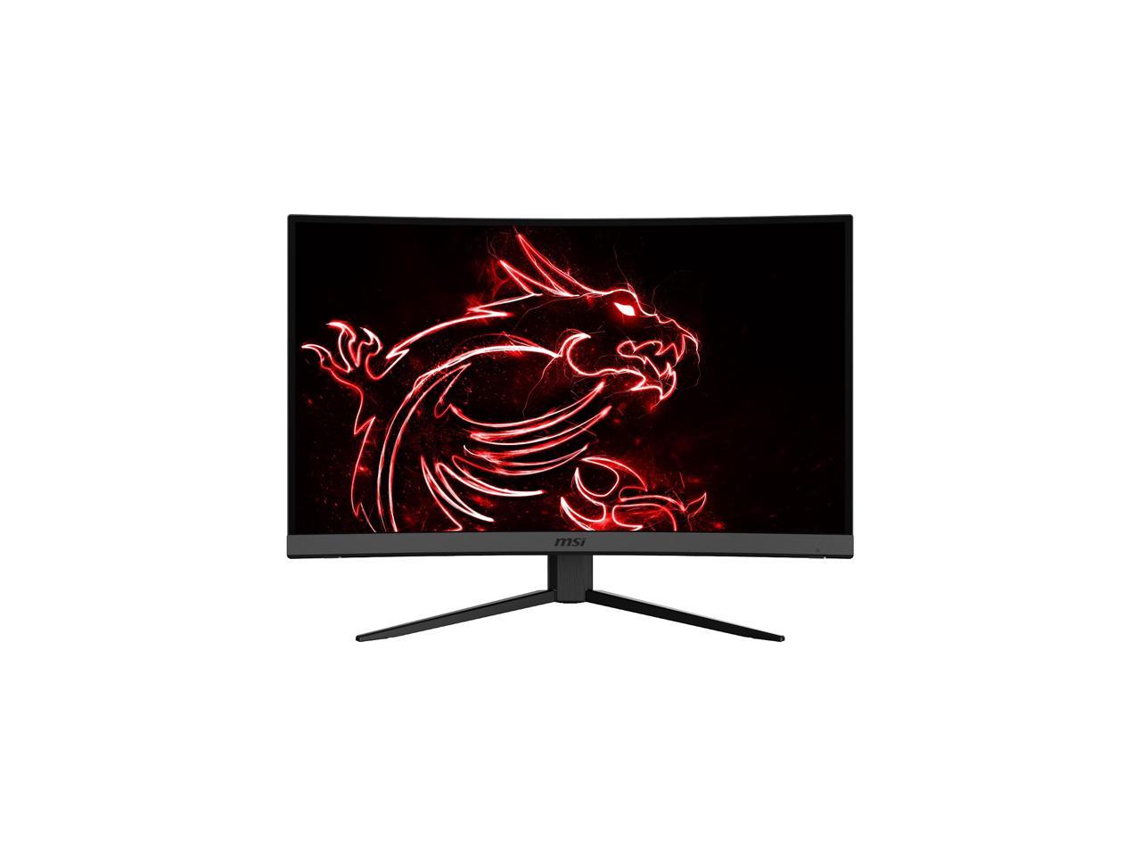 MSI Optix MAG272C 27" Full HD 1920 x 1080 1ms (MPRT) / 4ms (GTG) 165 Hz HDMI, DisplayPort, USB-C AMD FreeSync Curved Gaming Monitor