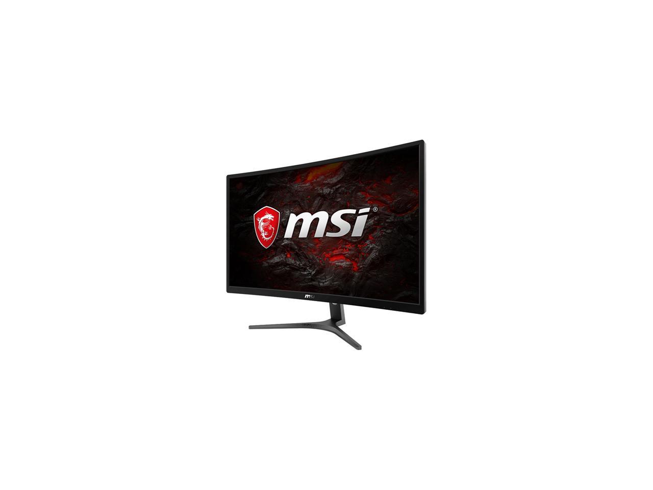 MSI OPTIX G241VC 23.6" Full HD 1920 x 1080 1 ms 75 Hz D-Sub, HDMI FreeSync (AMD Adaptive Sync) Curved Gaming Monitor