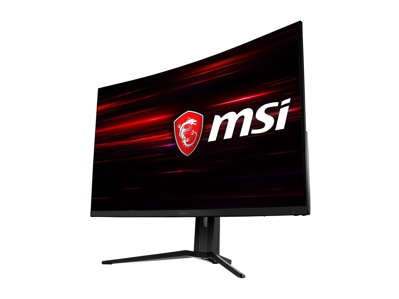 MSI Optix MAG322CQR 32" (Actual size 31.5") WQHD 2560 x 1440 (2K) 1ms (MPRT) 165Hz 2 x HDMI, DisplayPort, USB FreeSync (AMD Adaptive Sync) Curved Gaming Monitor