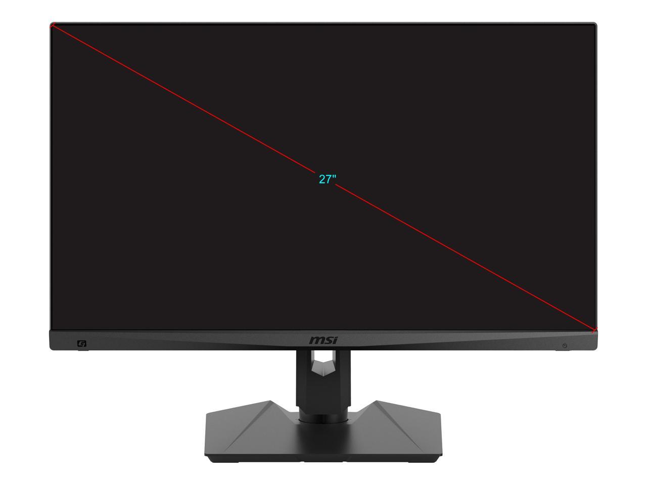 MSI Optix MAG274R 27" Full HD 1920 x 1080 1ms (MPRT) 144Hz IPS, HDMI, DisplayPort, USB AMD FreeSync Gaming Monitor