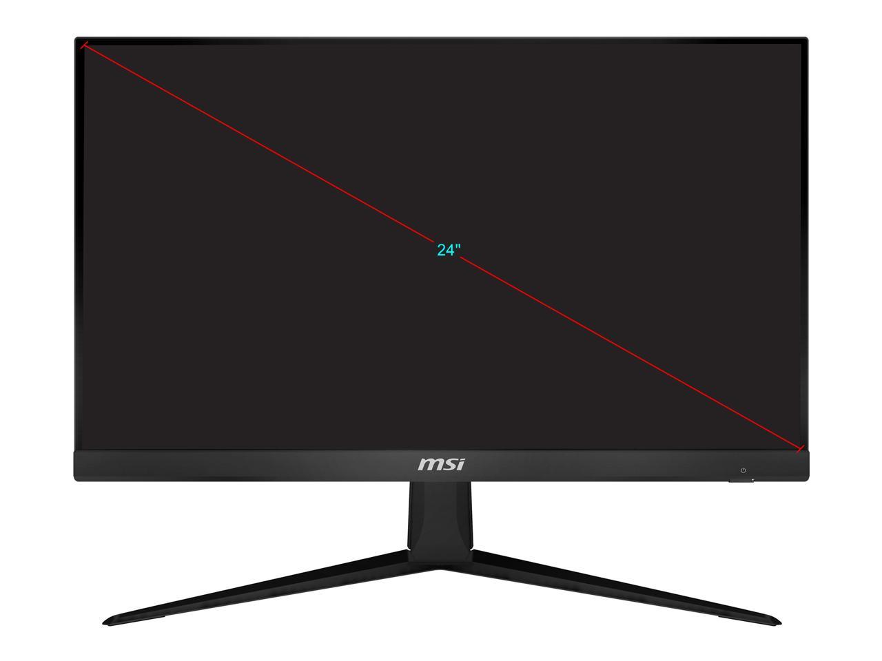 MSI Optix G241V 24" Full HD 1920 x 1080 1ms (MPRT) 75Hz HDMI, DisplayPort AMD FreeSync Gaming Monitor