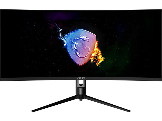 MSI Optix MAG342CQRV 34" UWQHD 3440 x 1440 (2K) 1ms (MPRT) 100Hz 2 x HDMI, DisplayPort AMD FreeSync Curved Gaming Monitor