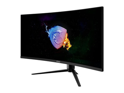 MSI Optix MAG342CQRV 34" UWQHD 3440 x 1440 (2K) 1ms (MPRT) 100Hz 2 x HDMI, DisplayPort AMD FreeSync Curved Gaming Monitor