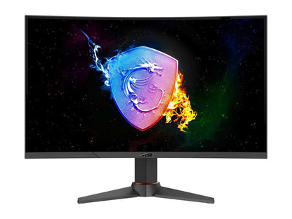 MSI Optix MAG271VCR 27" Full HD 1920 x 1080 1ms (MPRT) 165Hz 2 x HDMI, DisplayPort FreeSync Curved Gaming Monitor