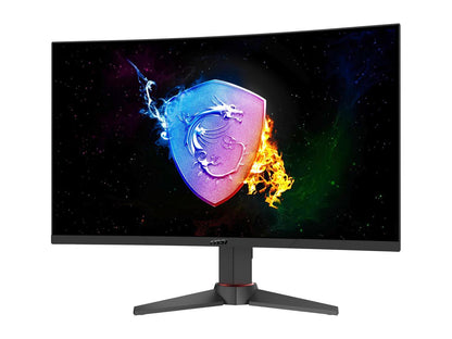 MSI Optix MAG271VCR 27" Full HD 1920 x 1080 1ms (MPRT) 165Hz 2 x HDMI, DisplayPort FreeSync Curved Gaming Monitor