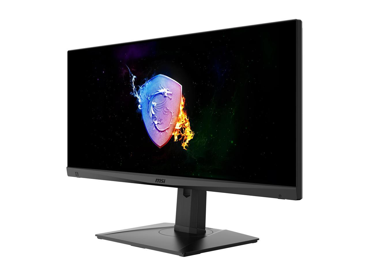 MSI 29.5" Optix MAG301RF Full HD 1920 x 1080 200Hz SS IPS 1ms (GTG) DisplayPort HDMI Tilt Swivel Height Adjust VESA G-Sync Compatible Gaming Monitor