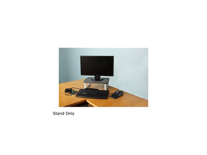 Kensington 60089 Monitor Stand Plus with SmartFit System for up to 24" screens, Black/Gray