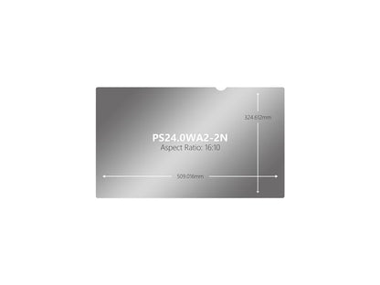 V7 PS24.0WA2-2N 24" Privacy Filter for Monitor 16:10 Aspect Ratio