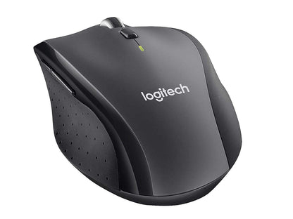 Logitech M705 910-001935 Black 7 Buttons Tilt Wheel USB RF Wireless Optical Marathon Mouse