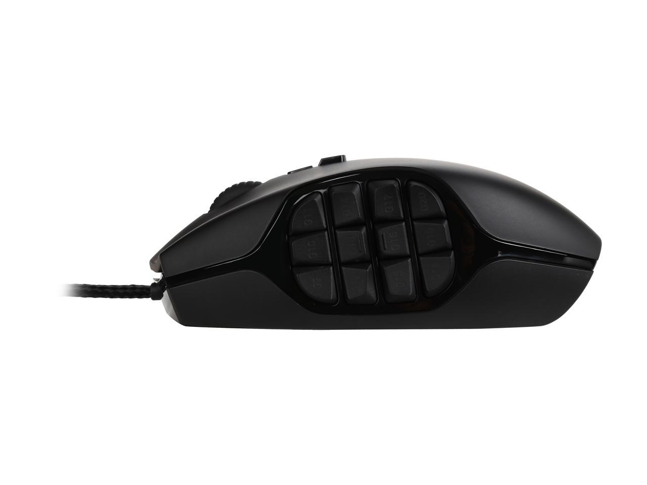 Logitech G600MMO Gaming Mouse - Black