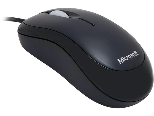 Microsoft Basic Optical Mouse - 800 dpi - Black - Wired - P58-00061