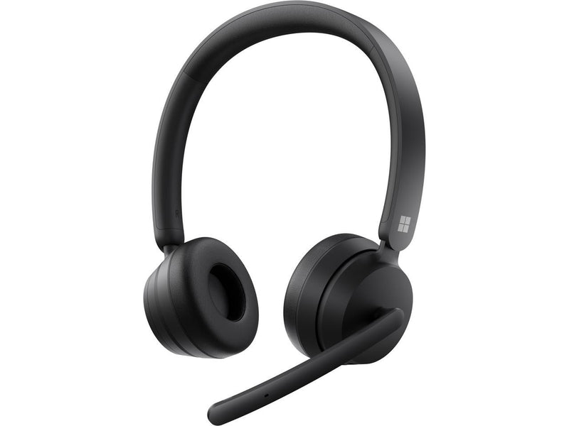 Microsoft Modern Wireless Headset - Wireless Headset,Comfortable On-Ear Stereo Headphones with Noise-Cancelling Microphone, USB-A dongle, On-Ear Controls, PC/Mac - Certified for Microsoft Teams