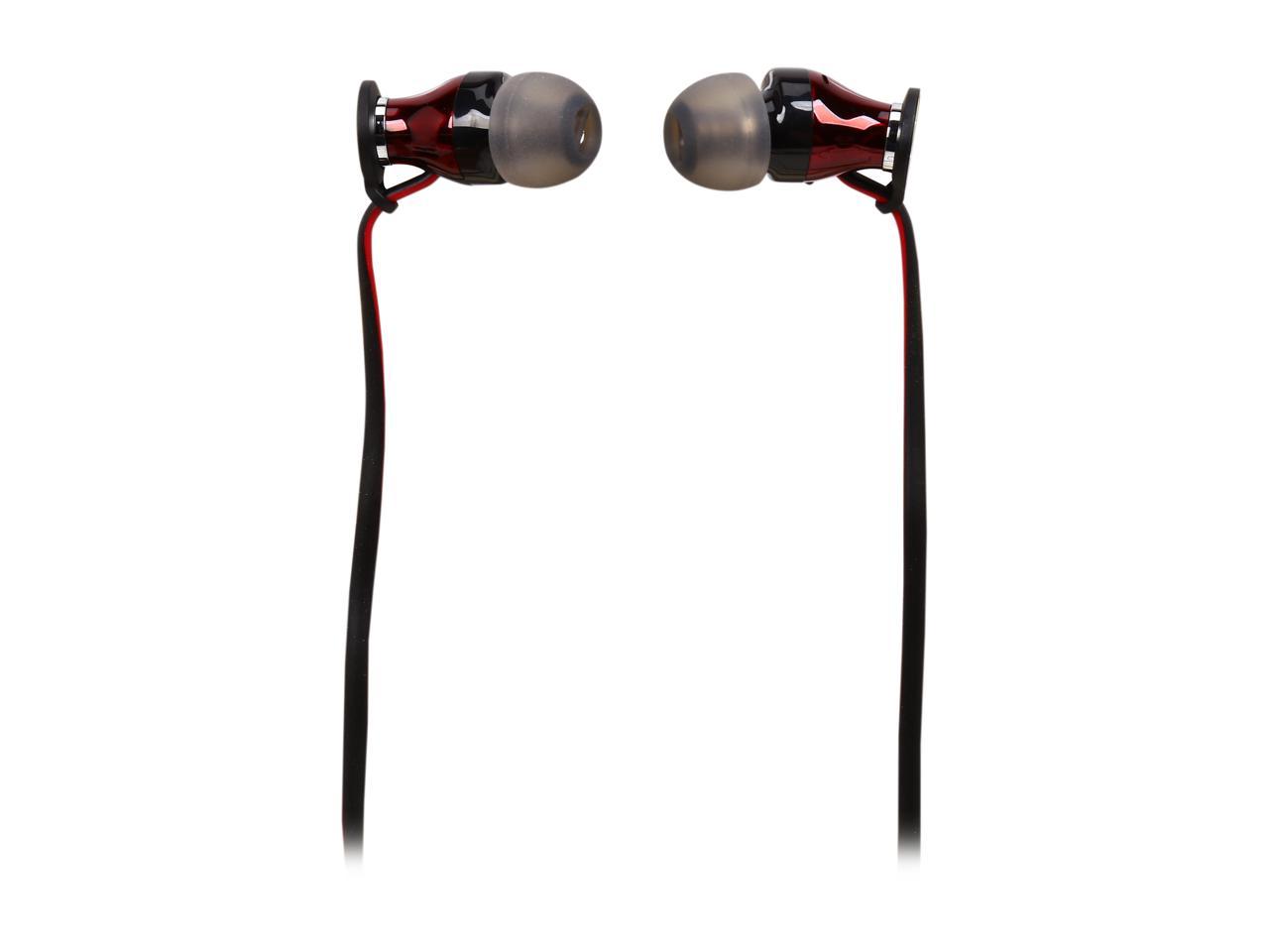 Sennheiser M2IEG Momentum In-Ear Headphones - Galaxy /Android Devices - Black / Red (506244)