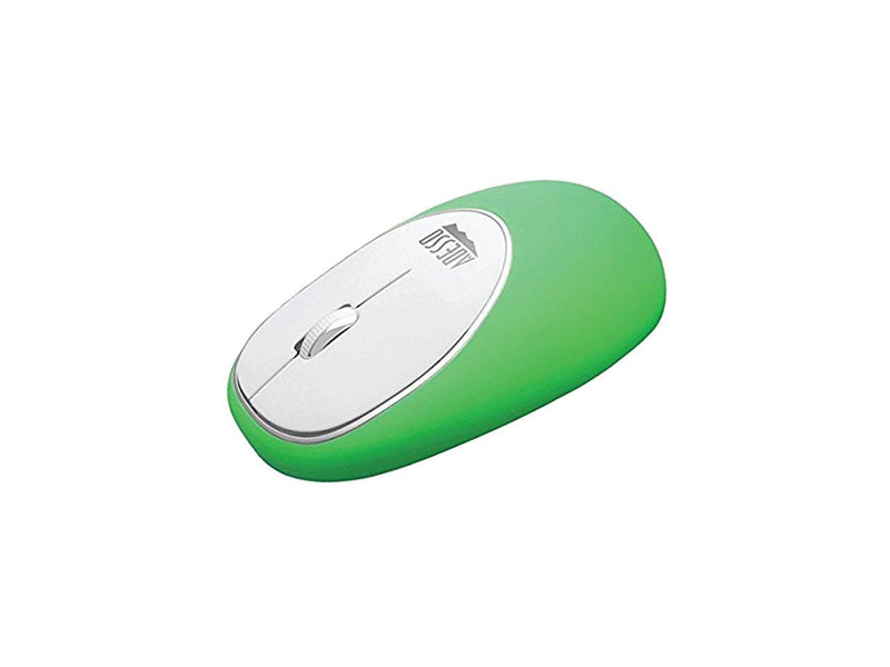 Adesso iMouseE60G 2.4GHz RF Wireless Anti-Stress Gel mouse with Ergonomic Gel surface (Green)