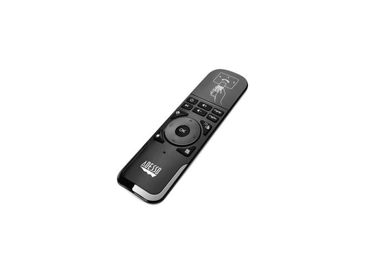 Adesso WKB-4010UB 2.4 GHz wireless Air mouse Remote to control Smart TV, Android TV box, Projector, Playstation, Gaming Consoles, Slideshows & Presentations