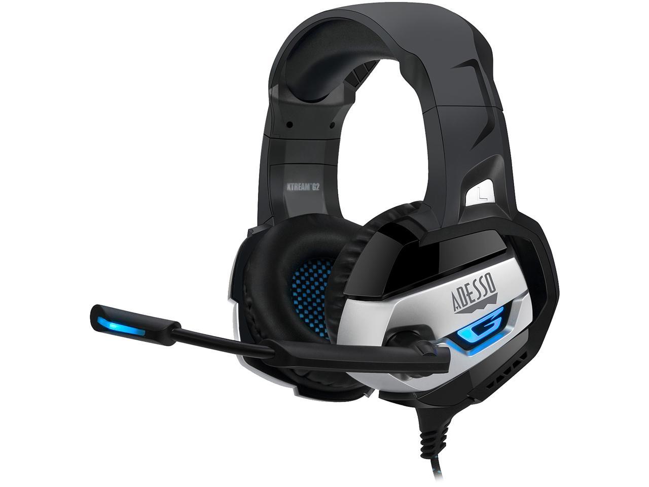 Adesso Xtream G2 Stereo USB Gaming Headphone/Headset with Microphone