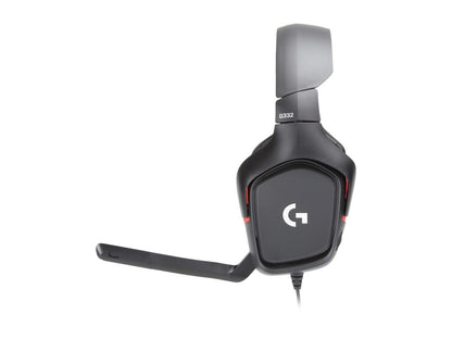 Logitech G332 3.5mm Connector Circumaural Wired Stereo Gaming Headset