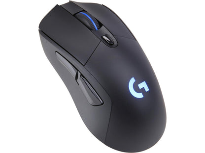 Logitech G703 LIGHTSPEED Wireless Gaming Mouse with HERO 16K Sensor, LIGHTSYNC RGB, POWERPLAY Compatible