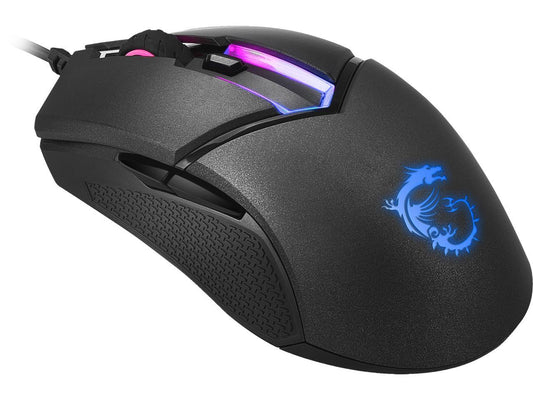MSI CLUTCH GM30 6 Buttons 1 x Wheel USB 2.0 Wired Optical 6200 dpi Gaming Mouse