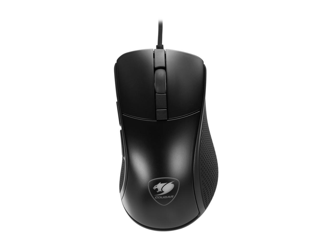 COUGAR Surpassion Black 1 x Wheel USB Wired Optical 7200 dpi Gaming Mouse