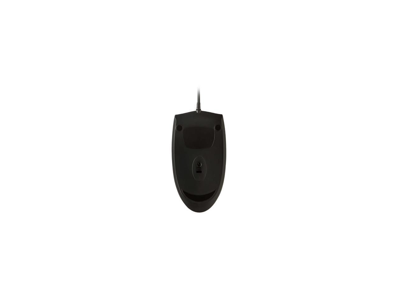 V7 Full size USB Optical Mouse MV3000010-5NC Silver/Black 3 Buttons 1 x Wheel USB Wired Optical 1000 dpi Mouse