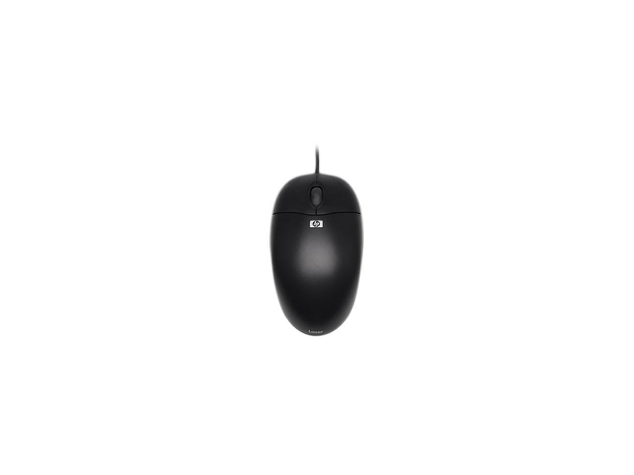 HP QY777AT Black 3 Buttons 1 x Wheel USB Wired Optical 800 dpi Mouse