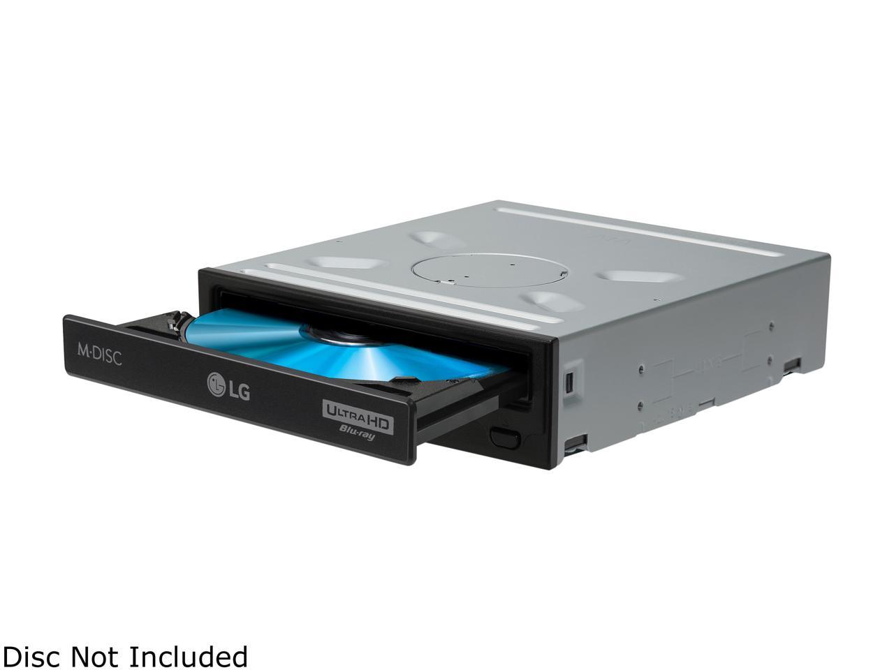 LG Black 12X BD-ROM 16X DVD-ROM 48X CD-ROM SATA Internal Blu-ray Burner - OEM