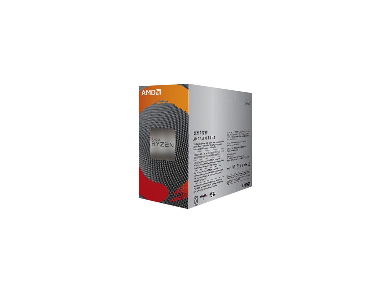 AMD RYZEN 5 3500X 6-Core 3.6 GHz (4.1 GHz Turbo) Socket AM4 65W 100-100000158CBX Desktop Processor