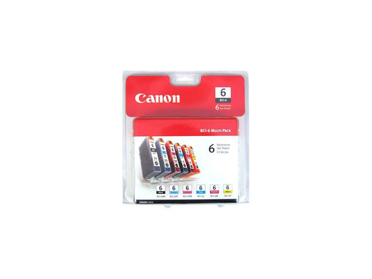 Canon BCI-6 Ink Cartridge - Combo Pack - Black/Cyan/Magenta/Yellow/Photo Cyan/Photo Magenta