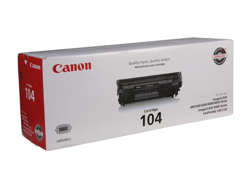 Canon 104 Toner Cartridge - Black