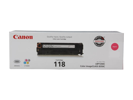 Canon 118 Toner Cartridge - Magenta