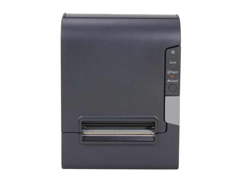 Epson TM-T88V 3" Single-station Thermal Receipt Printer, USB, Powered USB, Dark Gray (No Power Supply) - C31CA85090