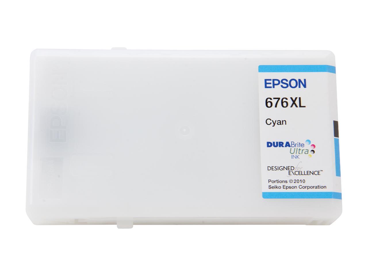 EPSON 676XL Ink Cartridge Cyan