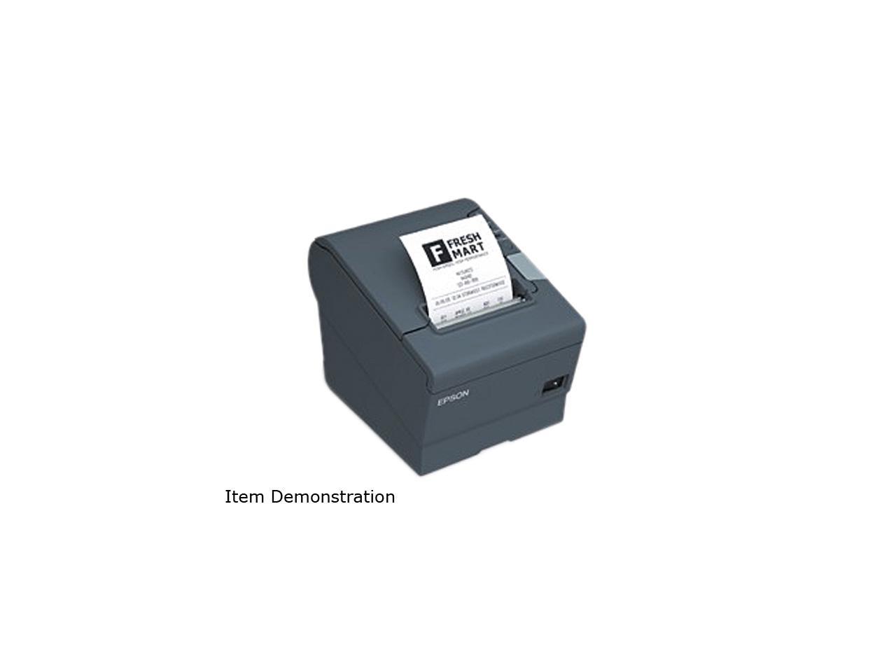 EPSON TM-T88V POS Thermal Receipt Printer - Dark Gray - C31CA85631