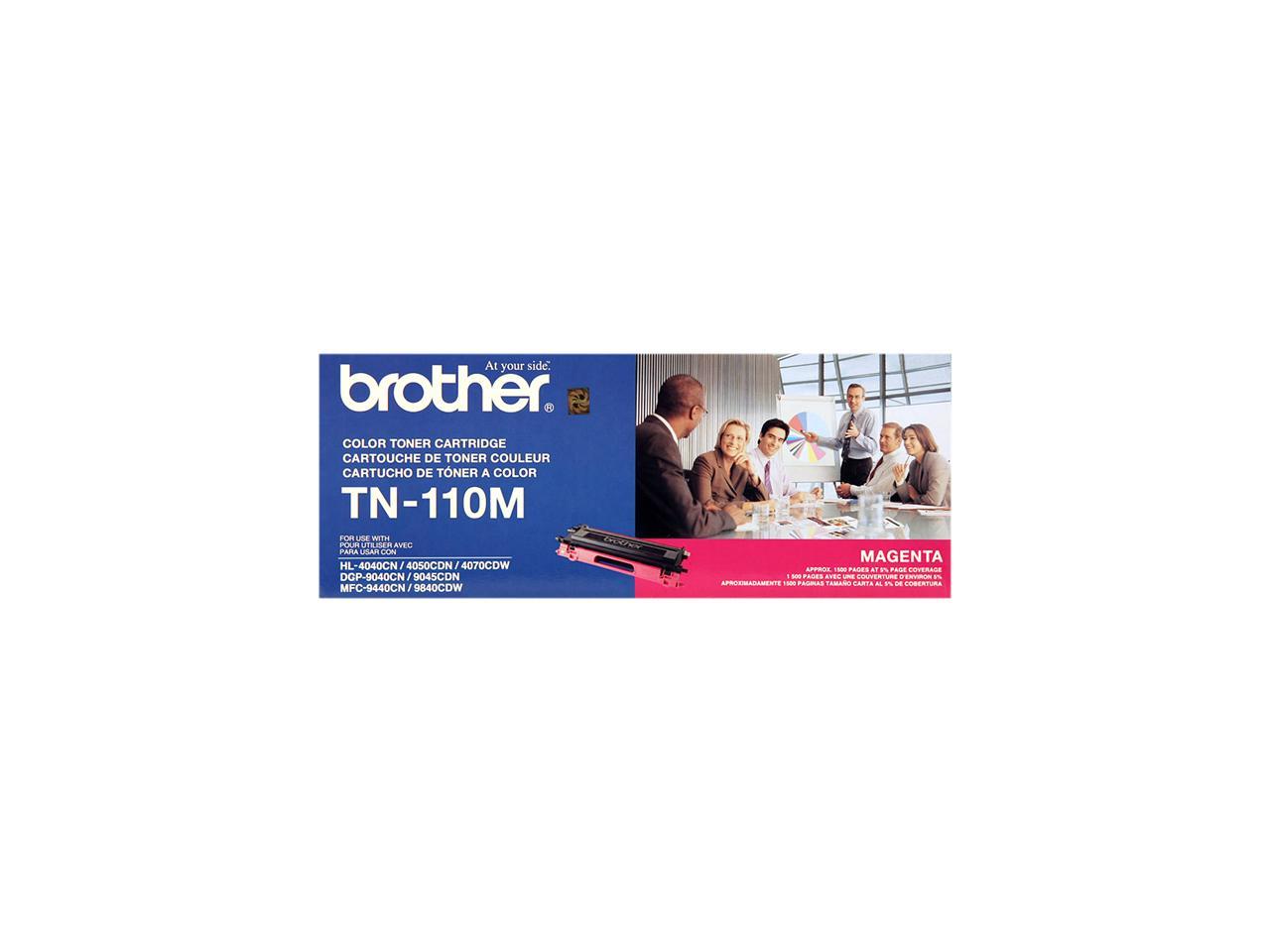 Brother TN110M Toner Cartridge - Magenta