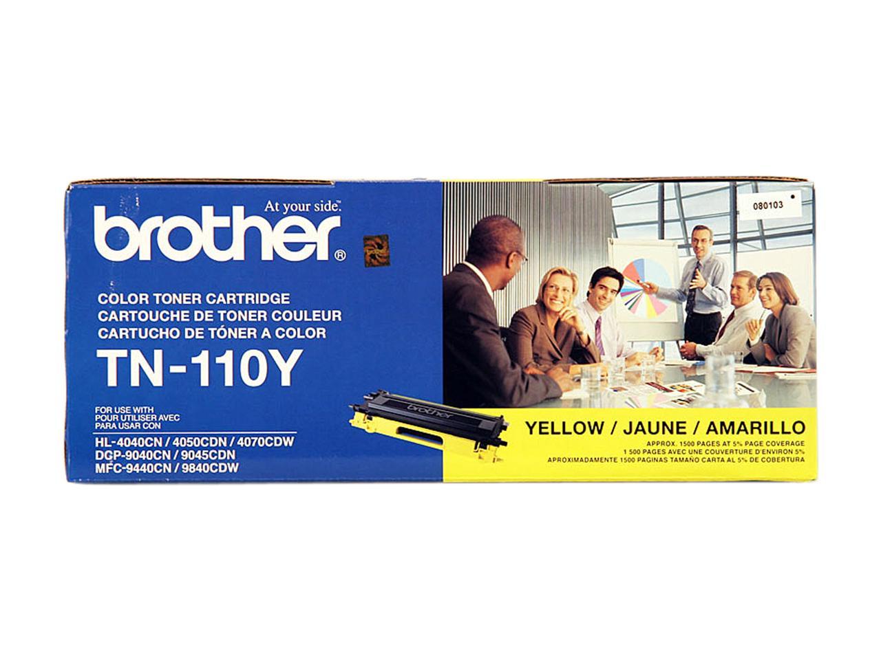 Brother TN110Y Toner Cartridge - Yellow