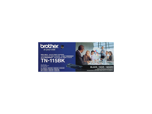 Brother TN115BK High Yield Toner Cartridge - Black