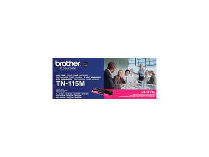 Brother TN115M High Yield Toner Cartridge - Magenta