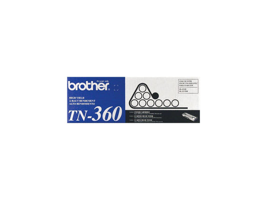 Brother TN360 High Yield Toner Cartridge - Black