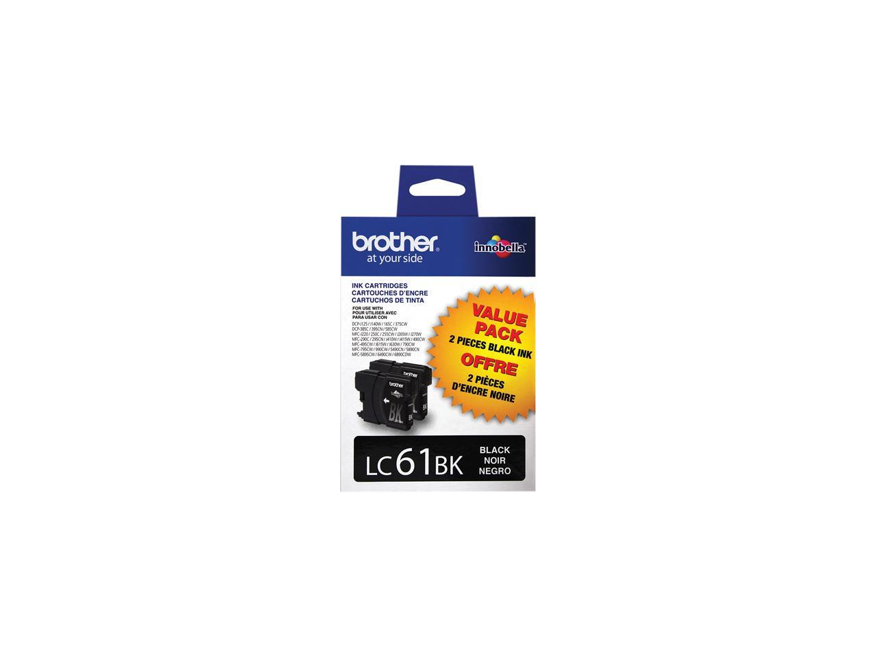 Brother LC612PKS Innobella Ink Cartridge - Dual Pack - Black